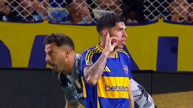 [VIDEO] Le anularon un gol a Palacios ante Rosario Central por un fuera de juego de Cavani
