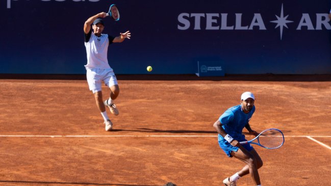 Nicolás Barrientos y Rithvik Bollipalli ganaron el título de dobles en el Chile Open