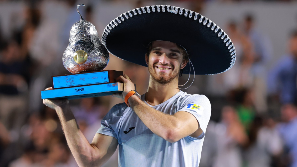 Machac venció a Davidovich y conquistó en Acapulco su primer título ATP