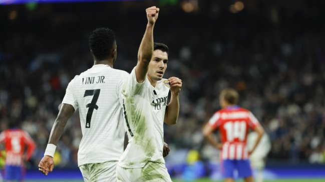 [VIDEO] Real Madrid retomó la ventaja ante Atlético en Champions con gol de Brahim Díaz