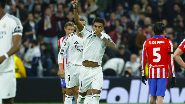 Real Madrid triunfó y sacó ventaja ante Atlético de Madrid en los octavos de la Champions
