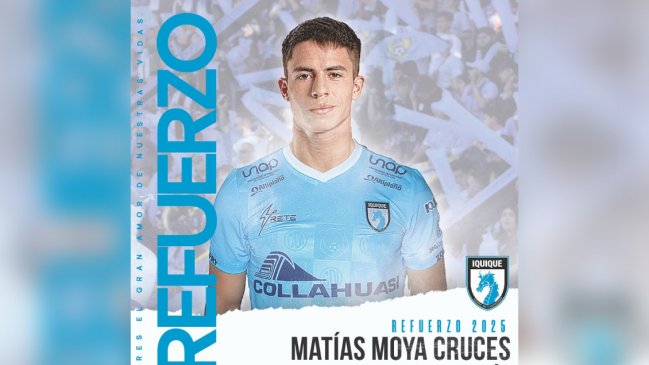 Deportes Iquique fichó a Matías Moya en el último día del mercado de pases