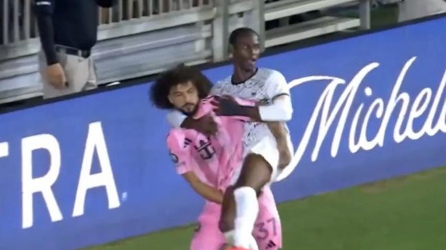 [VIDEO] La viral acción de Maxi Falcón con un jugador de Cavalier en la Concachampions