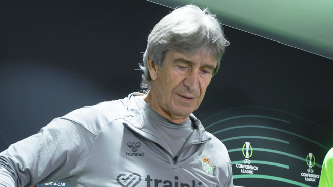Pellegrini y el empate de Betis en Conference League: No tengo mucho que criticarle al equipo