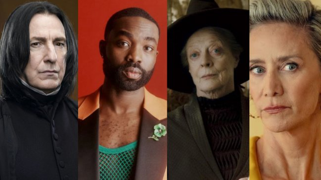 Los rostros de McGonagall y de Snape en la nueva serie de Harry Potter