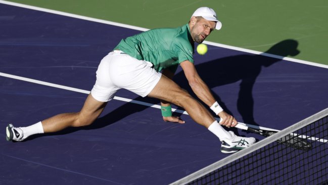 Djokovic tuvo debut y despedida en Indian Wells al estrellarse con Van de Zandschulp