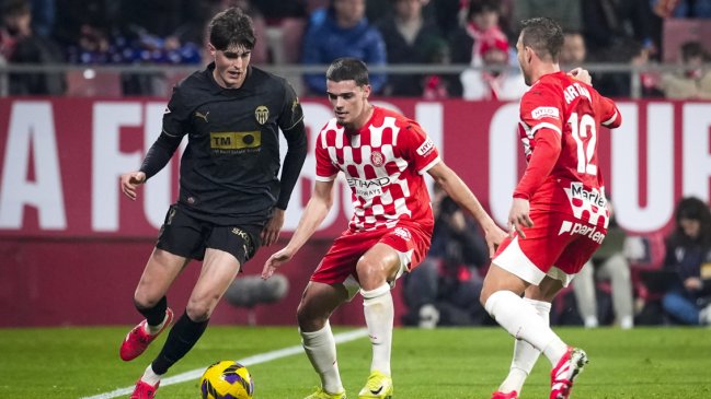 Girona y Valencia CF repartieron puntos en LaLiga española