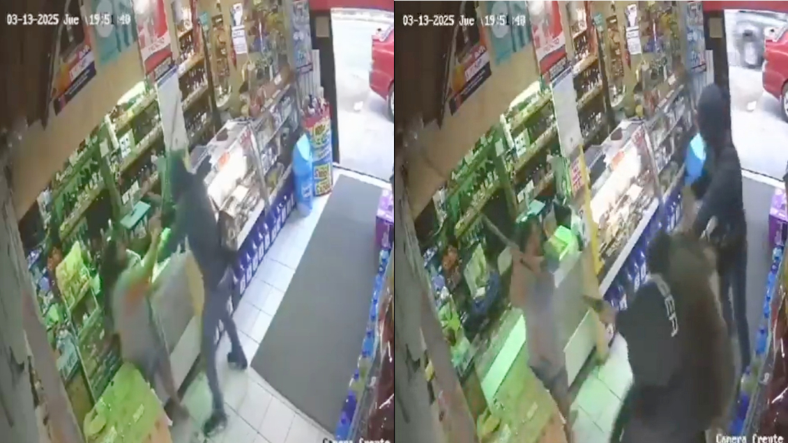 Mujer repelió a escobazos a sujetos que entraron a robar su almacén en ...