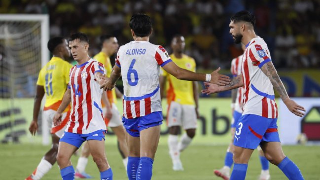 Paraguay salvó un empate y estiró el mal momento de Colombia en las Clasificatorias