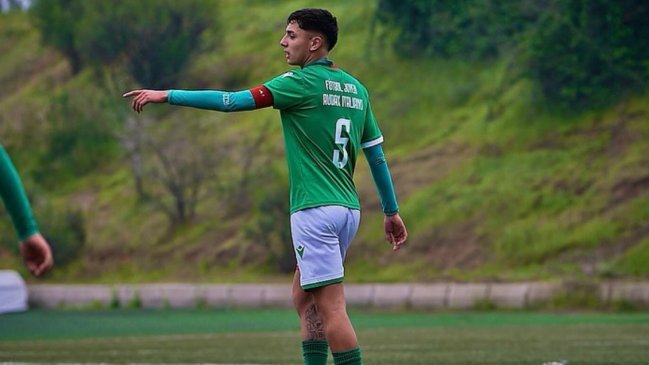 Perú citó a jugador de Audax Italiano para el Sudamericano sub 17