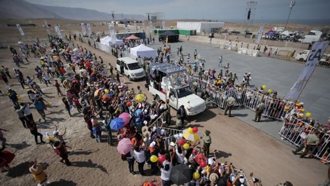 Enero de 2018: La visita del papa Francisco a Chile