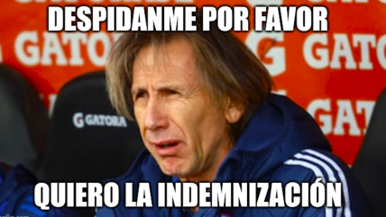   Ricardo Gareca volvió a ser el protagonista de los memes tras su continuidad en La Roja 