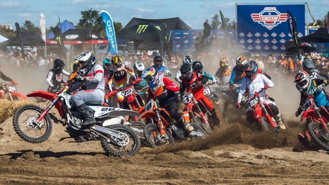 Ya arrancó el Campeonato Nacional de Motocross en Talca