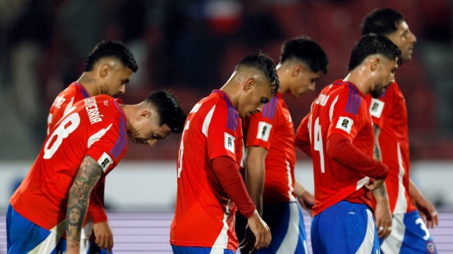 La Roja volvió a ceder terreno en el Ranking FIFA