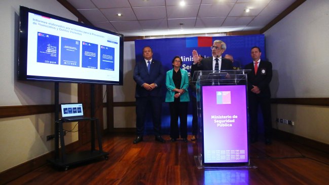 Tasa de homicidios en Chile registró caída en 2024