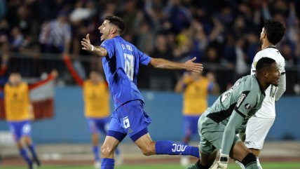   Lucas Di Yorio marcó el gol del triunfo de la U ante Botafogo en la Libertadores 