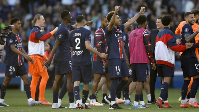 PSG se coronó campeón de la Ligue 1 con seis fechas por disputarse