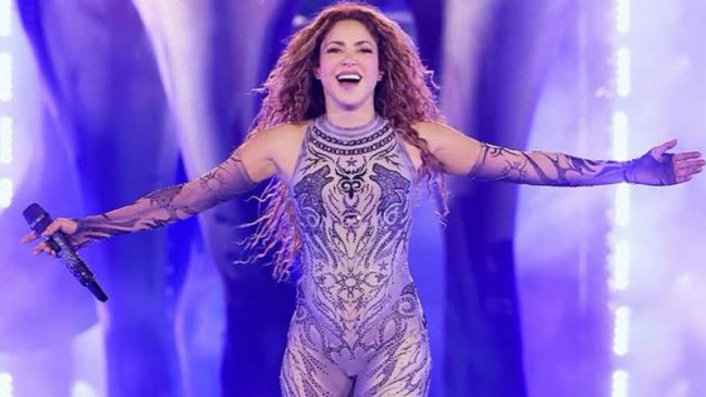 Shakira dedicó especial mensaje a Chile: 