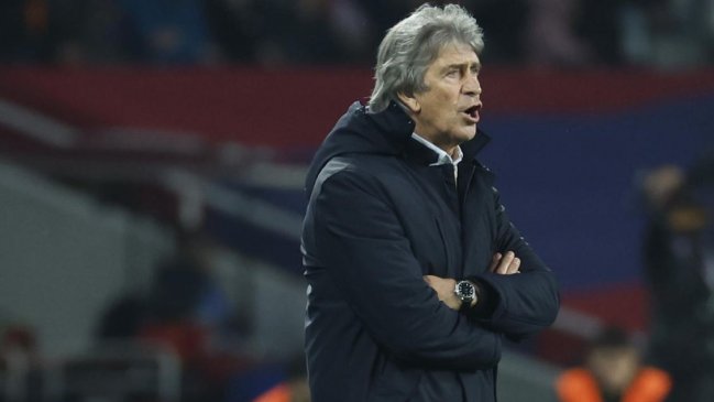 Pellegrini quedó satisfecho con el empate ante FC Barcelona