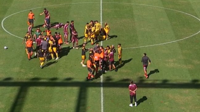 [VIDEO] ¡Se armó la gresca! La Serena y Coquimbo tuvieron áspero inicio en el clásico