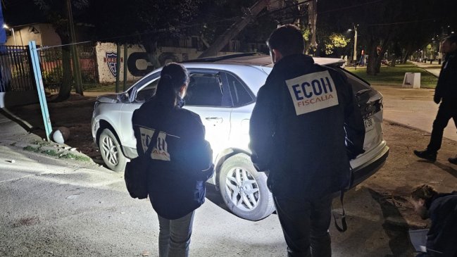 Conductor chocó tras ser baleado en Maipú