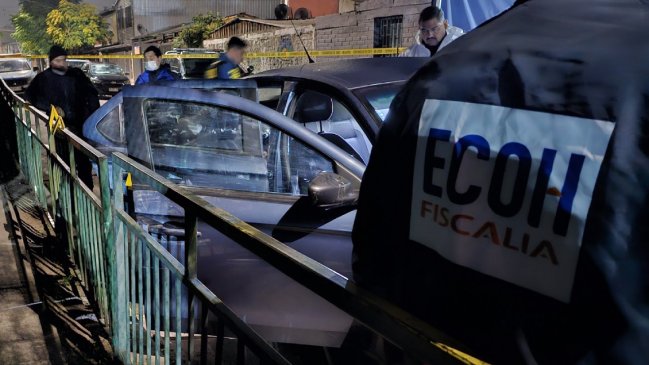Conductor de aplicación fue asesinado en La Pintana