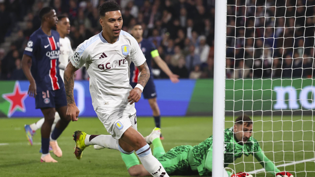 [VIDEO] Morgan Rogers dio el primer golpe para Aston Villa ante PSG en cuartos de Champions