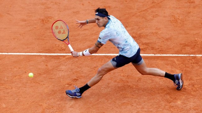 Alejandro Tabilo sucumbió ante Dimitrov y se despidió de Montecarlo