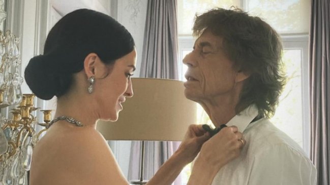 Mick Jagger se comprometió con su novia 44 años menor