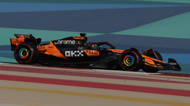 Los McLaren de Piastri y Norris dominaron el último libre en Bahrein