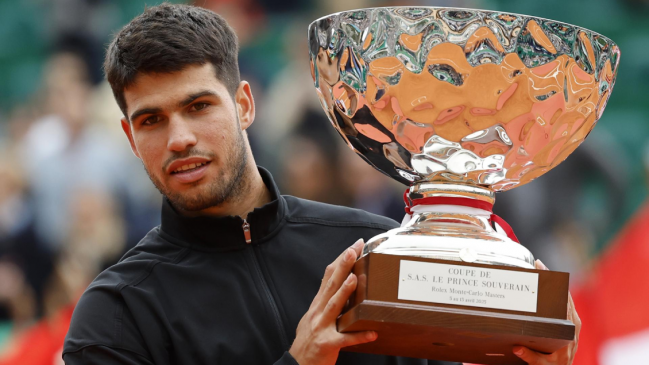 Alcaraz tras su título en Montecarlo: Tengo que estar centrado en el juego