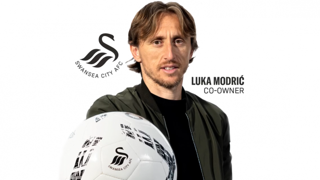 Atención Vigouroux: Luka Modric compró parte de Swansea City