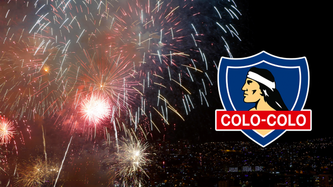 [VIDEOS] Hinchas de Colo Colo lanzaron fuegos artificiales para conmemorar el Centenario