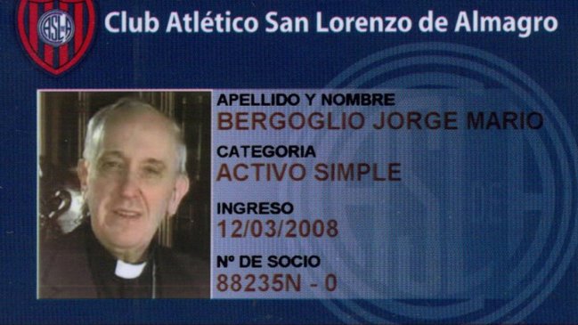 La coincidencia de la muerte del Papa Francisco con su número de socio en San Lorenzo
