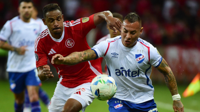 [VIDEOS] Inter y Nacional de Eduardo Vargas igualaron con guerra de goles en la Libertadores