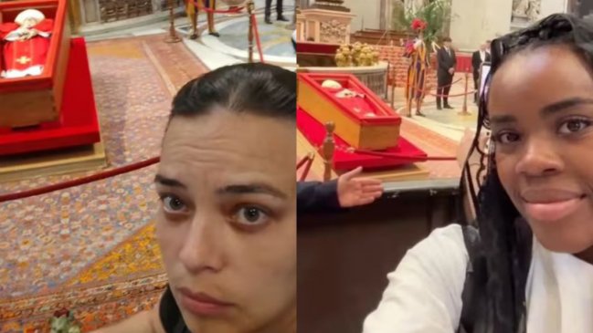 Personas se sacan selfies con el cuerpo del Papa y causan repudio en redes sociales