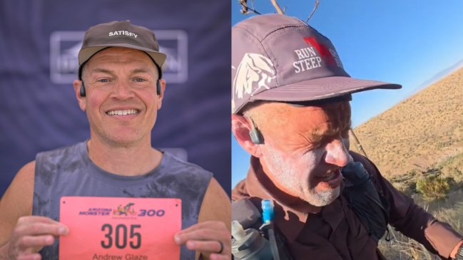 Hombre corrió más de 400 kilómetros en 135 horas: Así quedaron sus pies