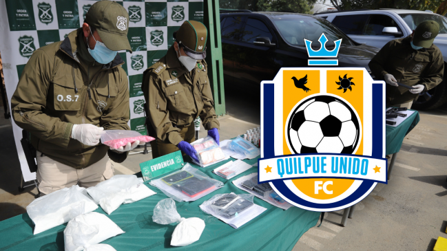 Quilpué Unido: Club fundado como fachada para tráfico de drogas terminó con 14 detenidos