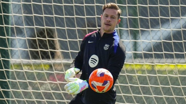 Ter Stegen recibió el alta médica en la víspera de la final contra Real Madrid