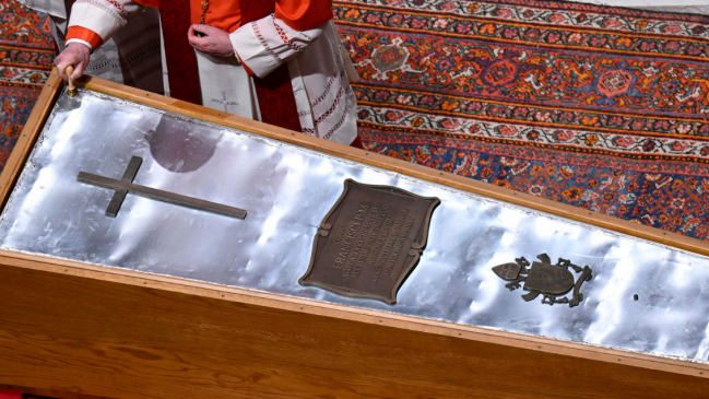 Acta funeraria de Francisco: 