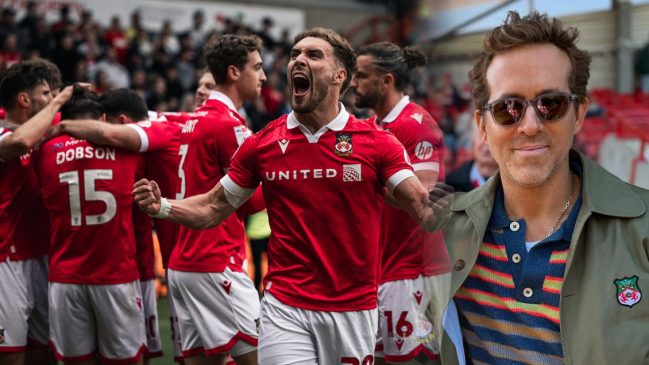 A la Championship: Wrexham logró su tercer ascenso consecutivo en Inglaterra