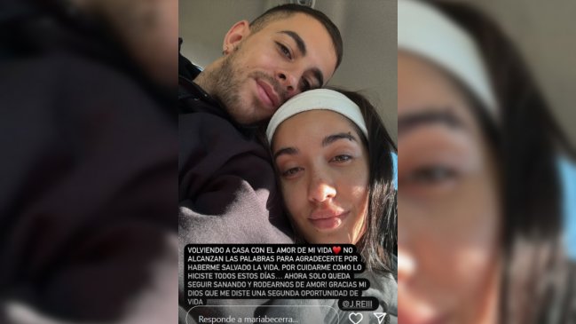 María Becerra recibió el alta médica y agradeció a Dios por 