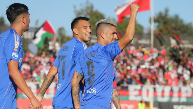 La U venció en duro partido a Palestino y metió presión en la parte alta en la Liga de Primera