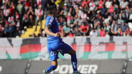   Charles Aránguiz definió con un penal el 1-0 de la U ante Palestino 