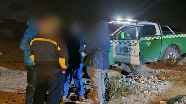 Carabineros encontró en un refugio a funcionarios de Sernageomin incomunicados en Ollagüe