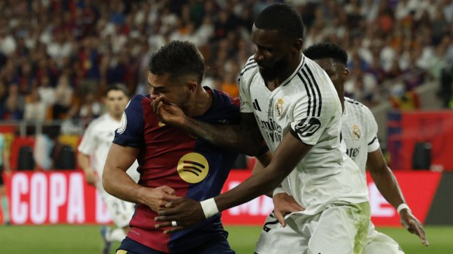 Rüdiger fue sancionado con seis partidos por lanzar bolsa de hielo al árbitro