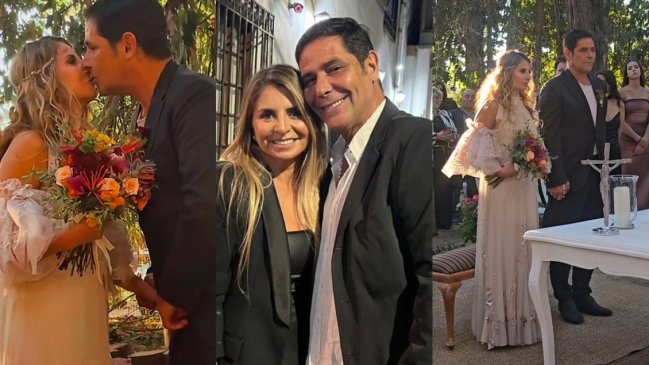 Juan Falcón y Jocelyn Urzúa se casan tras 9 años de relación