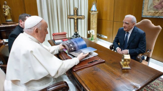Martin Scorsese estrenará documental con el papa Francisco