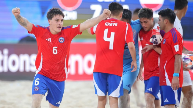 ¿Cuándo y dónde ver el duelo de La Roja ante España en el Mundial de Fútbol Playa?