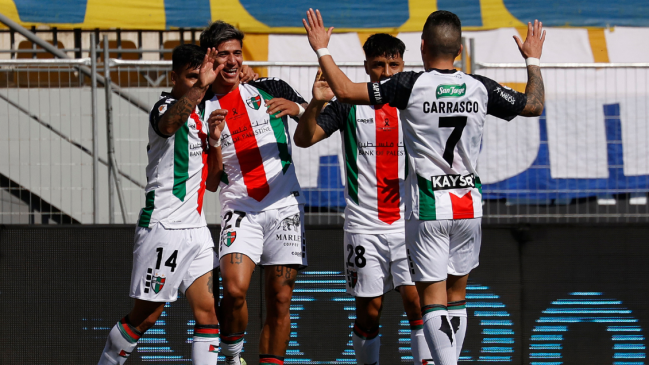 Palestino celebró ante el complicado Everton y sigue firme en la pelea por el liderato